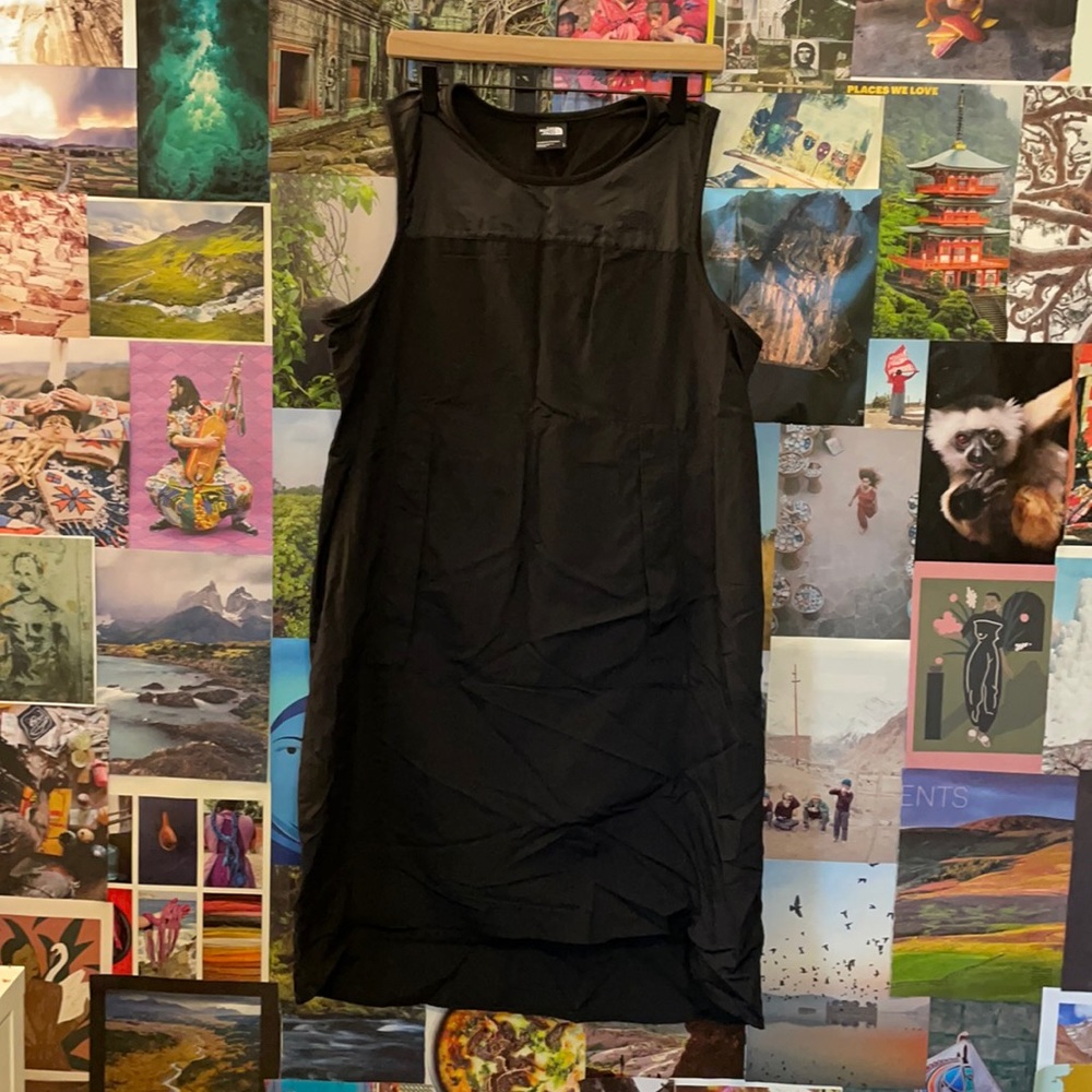 North Face black travel dress